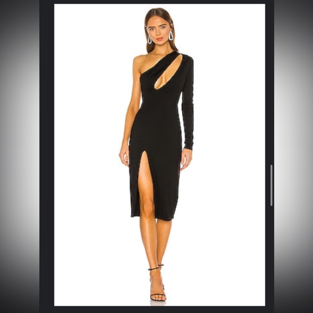 PAGNE MIDI DRESS by h:ours